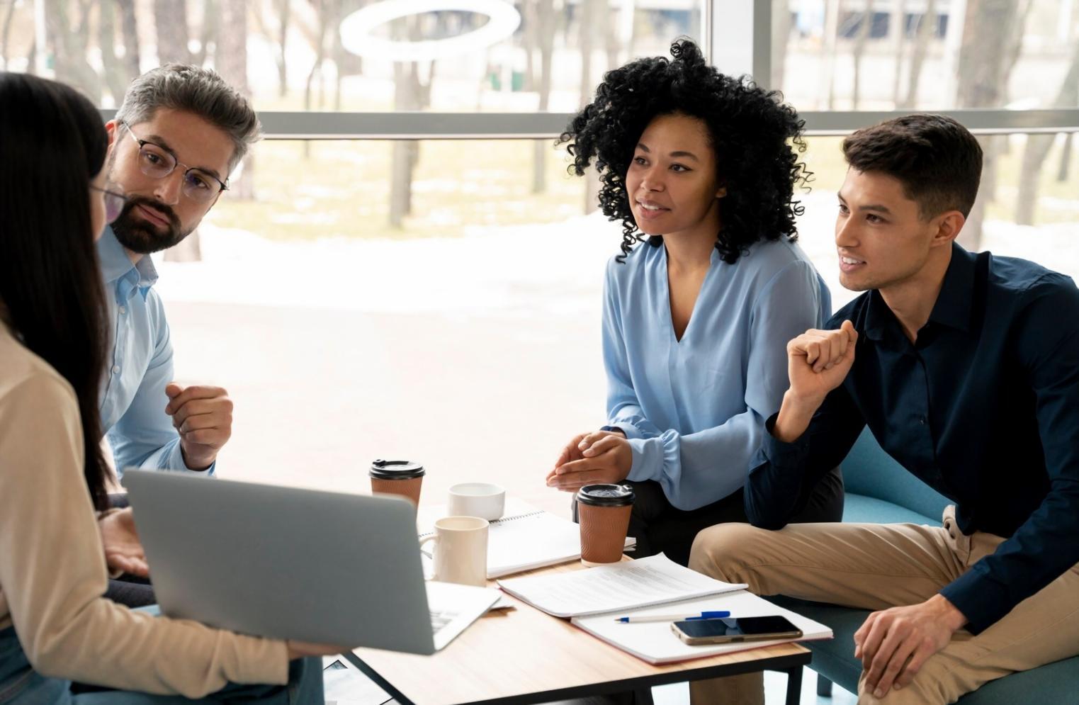 Persona organizando finanzas personales con calculadora y documentos